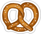 Pretzel Sticker