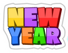 New Year Sticker 2