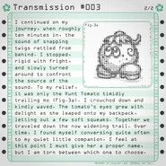 Transmission #003 (2/2)