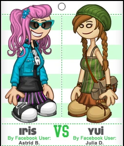 Lettucelane round1 b.jpg (52 KB) Iris vs. Yui