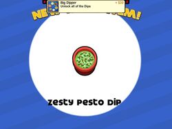 Unlocking zesty pesto dip