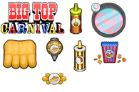 Papa's Scooperia: Unlock All Big Top Carnival - Rank 39 Cotton