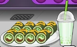 Mayor Mallow's order during Lucky Lucky Matsuri in Papa's Sushiria To Go!