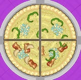 Mayor Mallow's regular order in Papa's Pizzeria HD