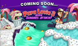 Flipline Studios - Papa Louie 3: When Sundaes Attack! Coming Soon to