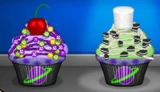 Iggy's regular order in Papa's Cupcakeria To Go!