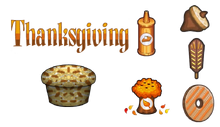 Cupcakeria HD - Thanksgiving Toppings