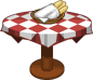 Furni pizzatable large