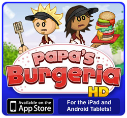 Papa's Burgeria, Gameria Wiki