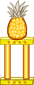 Furni division pineapple trophy