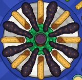 Maggie's order during Halloween in Papa's Wingeria To Go!