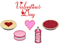 Valentine's Day Ingredients - Bakeria