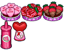 Valentines toppings