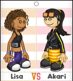 Lisa vs. Akari