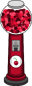 Furni gondola500 gumball blackcherry