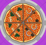 Akari's regular order in Papa's Pizzeria HD