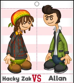 Hacky Zak vs Allan
