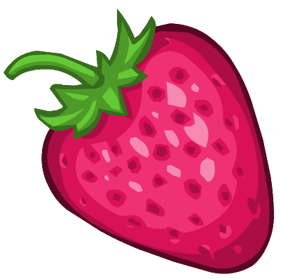 pink strawberry png