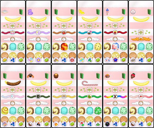 Papa's Scooperia Rank 25 - Chuck + Stickers 72 