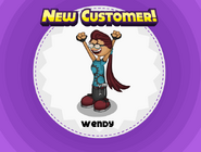 New Customer... Wendy!