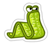 Dill Worm Sticker