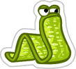 Dill Worm Sticker