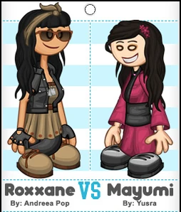 Powderpoint round3 b.jpg (46 KB) Roxxane vs. Mayumi