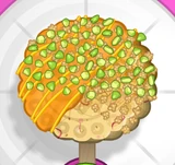 Skyler's order during Holi in Papa's Paleteria To Go!