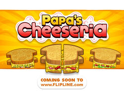 Papa's Cheeseria, Web Gaming Wiki