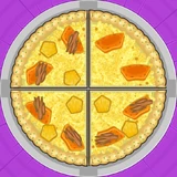 Perri's order during Summer Luau in Papa's Pizzeria Deluxe