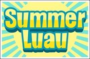 Summer Luau Poster.