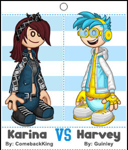 Karina vs. Harvey