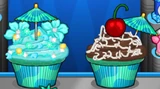 Perri's order during Summer Luau in Papa's Cupcakeria HD