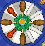 Mayor Mallow's order during BavariaFest in Papa's Wingeria To Go!