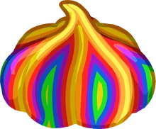 Rainbow Meringue Dollop