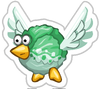Lettuce Lark Sticker