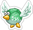 Lettuce Lark Sticker