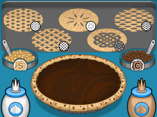 what are the papas bakeria inner ring icons