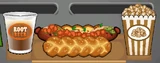 Chester's regular order in Papa's Hot Doggeria HD