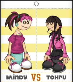 Cheddar round3b.jpg (32 KB) Mindy vs. Tohru