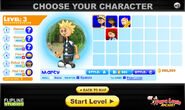 Screenshot of "Choose your Character"