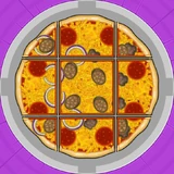 Big Pauly's regular order in Papa's Pizzeria Deluxe