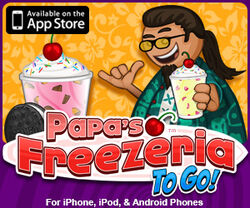 Papa's Cupcakeria To Go! for iPhone, iPod Touch, and Android phones