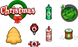 Christmas toppings donuteria by amelia411-d7nwk18