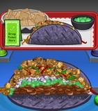 Mayor Mallow's order during Thanksgiving in Papa's Taco Mia HD