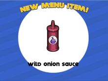 Unlocking wild onion sauce