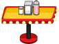 Furni sugarplex table large