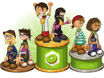 Kiwi Division podium