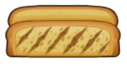 French Toast Bun (Transparent)