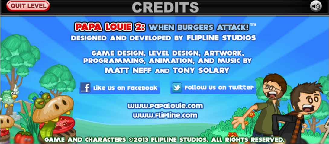 Grid for Papa Louie 2: When Burgers Attack! by SourBoy